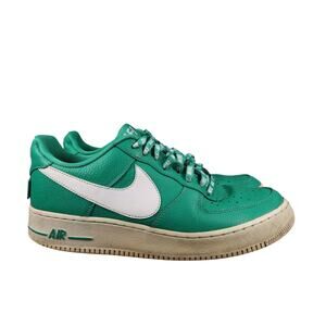 Nike Shoes Mens 9 Sneakers Air Force 1 Low NBA Neptune Green 2017 AF1 Leather